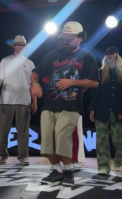 Majid Kessab auf dem Battle-Floor